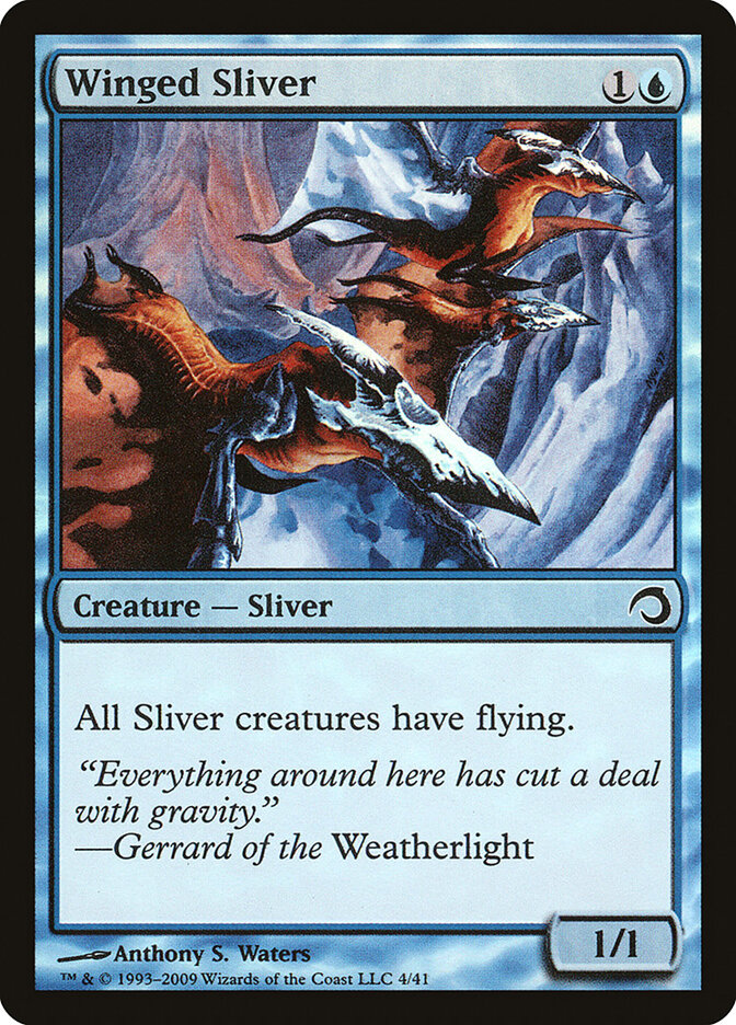 Winged Sliver — Premium Deck Series: Slivers 4/41