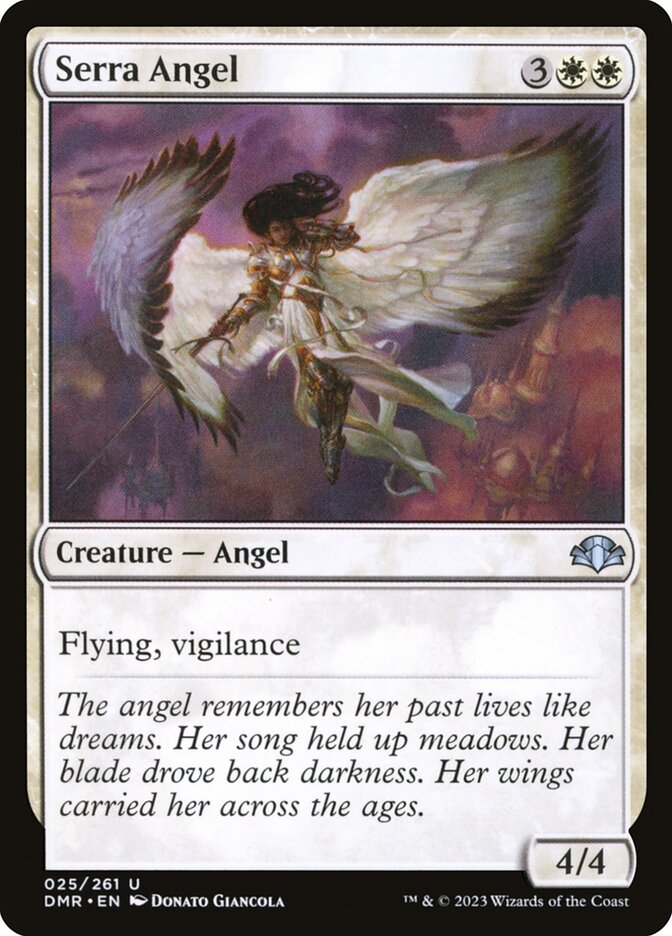 Serra Angel — Dominaria Remastered 25/457