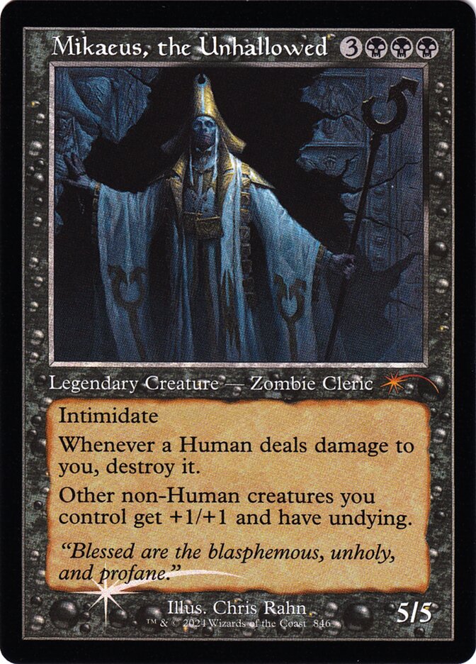 Mikaeus, the Unhallowed — Secret Lair Drop 846/2754