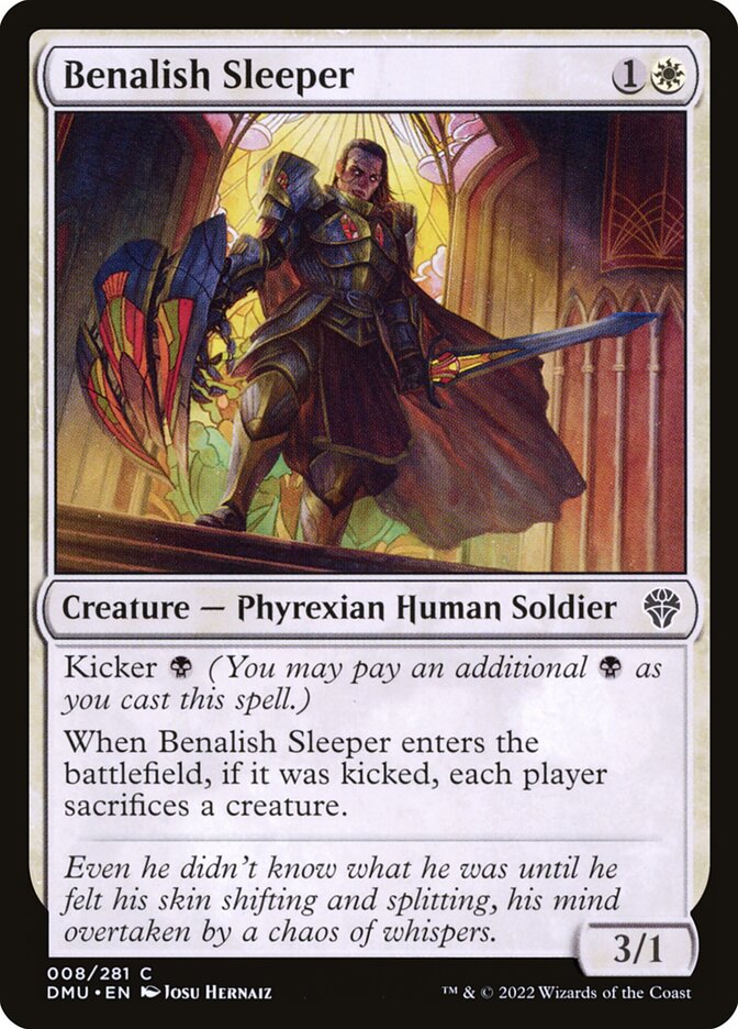 Benalish Sleeper — Dominaria United 8/453