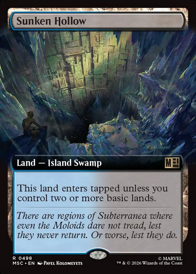 Sunken Hollow — Marvel Super Heroes Commander 498/866