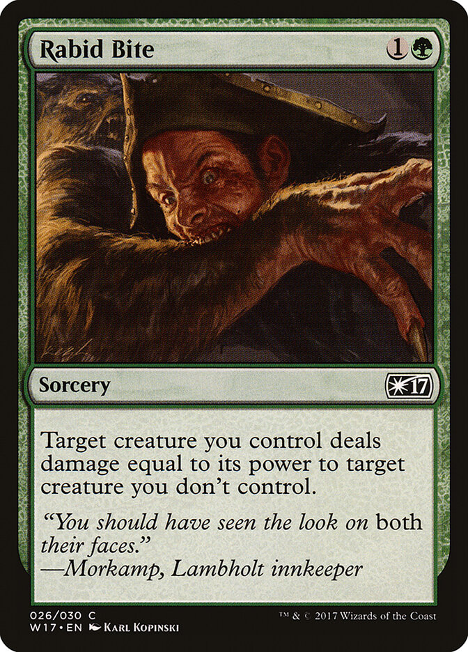 Rabid Bite — Welcome Deck 2017 26/30