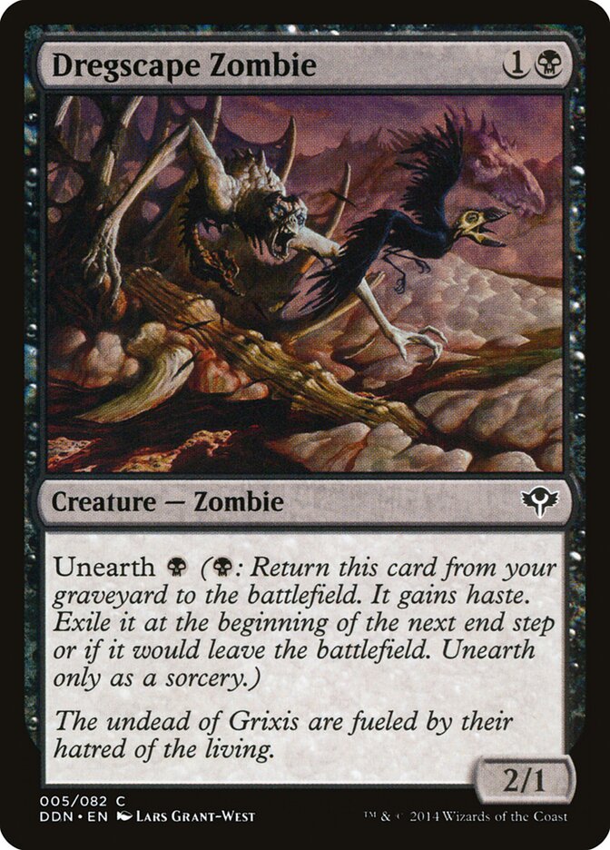 Dregscape Zombie — Duel Decks: Speed vs. Cunning 5/82