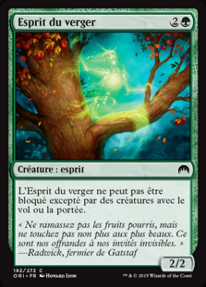 Esprit du verger — Magic Origins 192/288