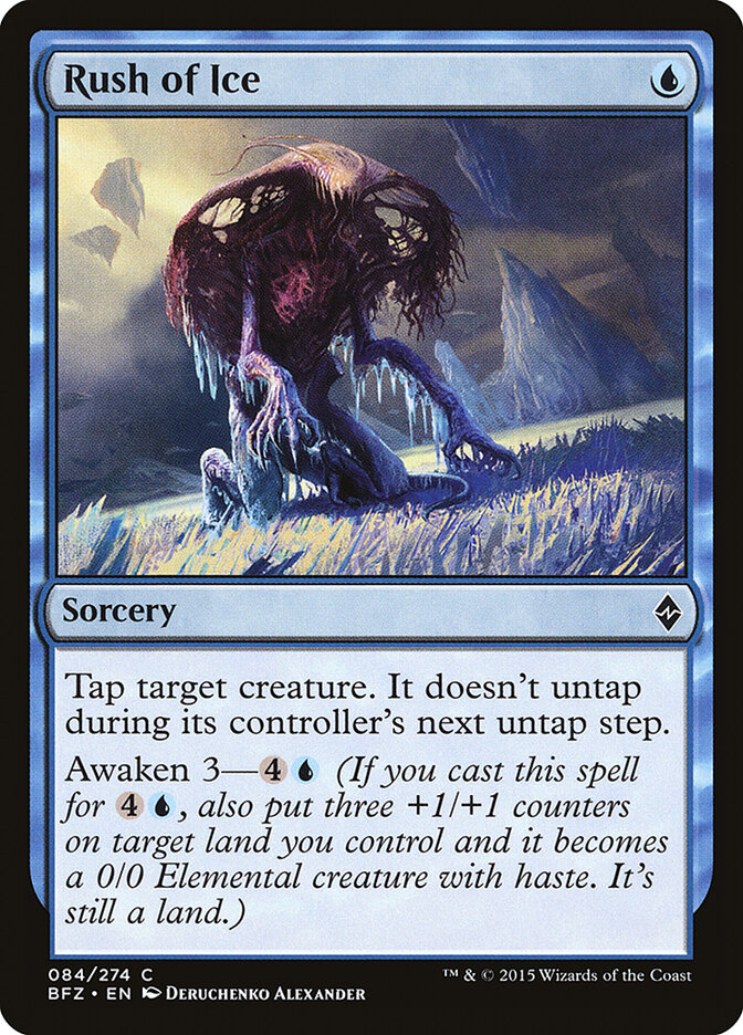 Rush of Ice — Battle for Zendikar 84/299