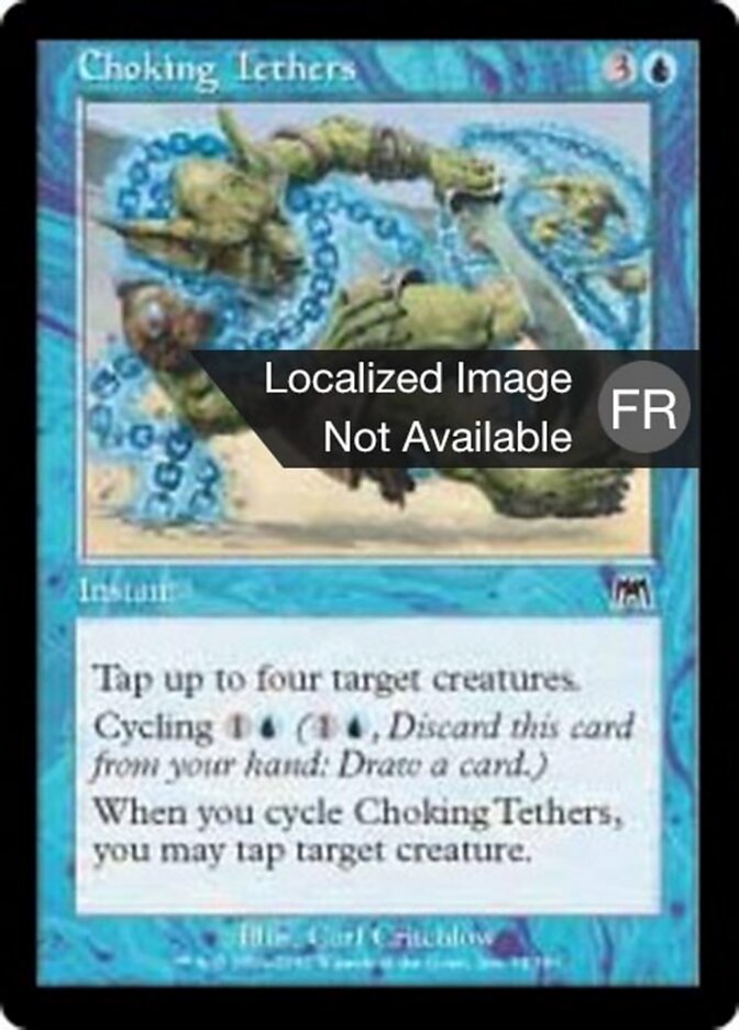 Chaînes étrangleuses — Onslaught 74/350