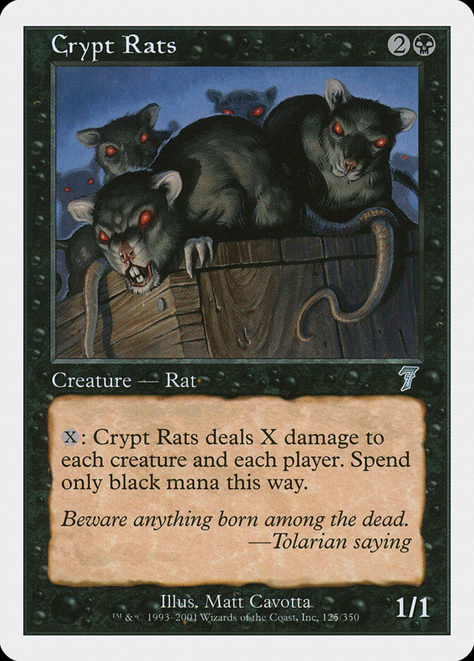 Crypt Rats — Seventh Edition 125/708