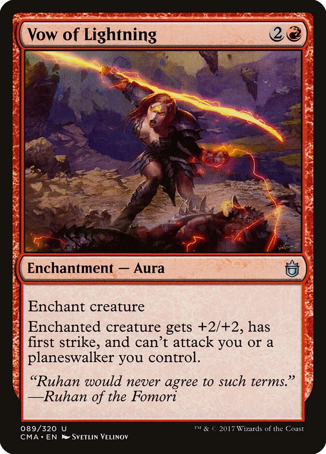 Vow of Lightning — Commander Anthology 89/320