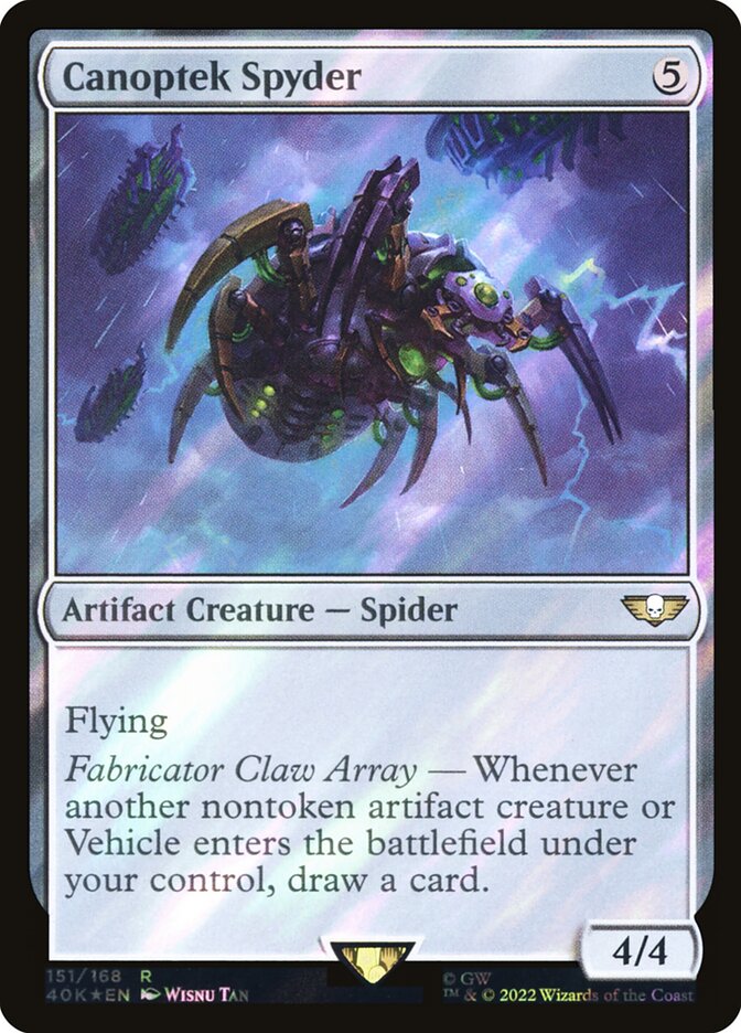Canoptek Spyder — Warhammer 40,000 Commander 151★/617