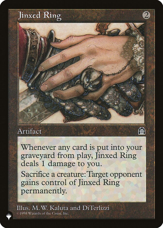 Jinxed Ring — The List STH-137/5581