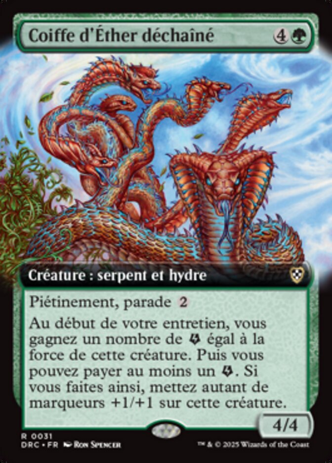 Coiffe d'Éther déchaîné — Aetherdrift Commander 31/184