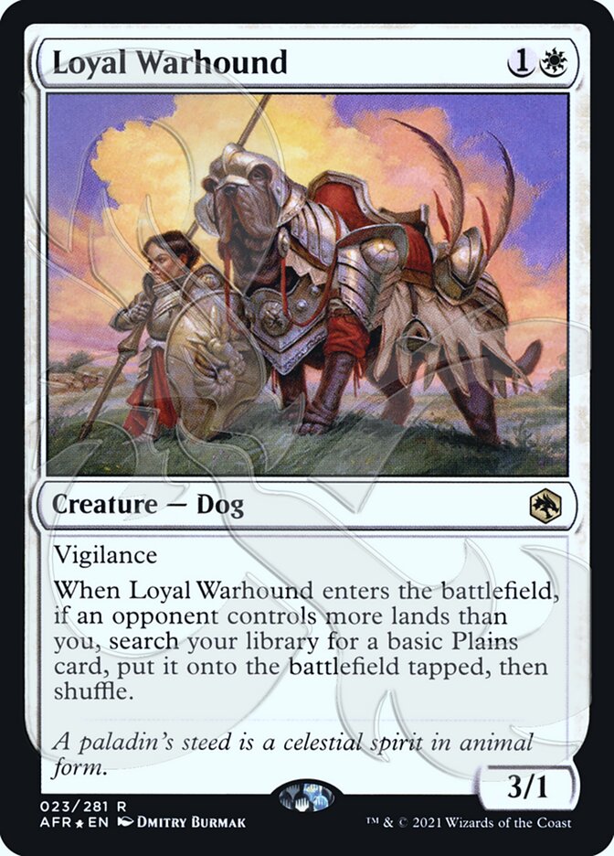 Loyal Warhound — Adventures in the Forgotten Realms Promos 23a/241
