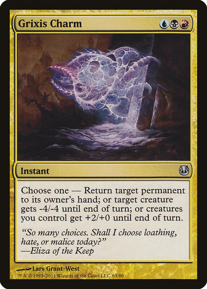 Charme de Grixis — Duel Decks: Ajani vs. Nicol Bolas 63/80