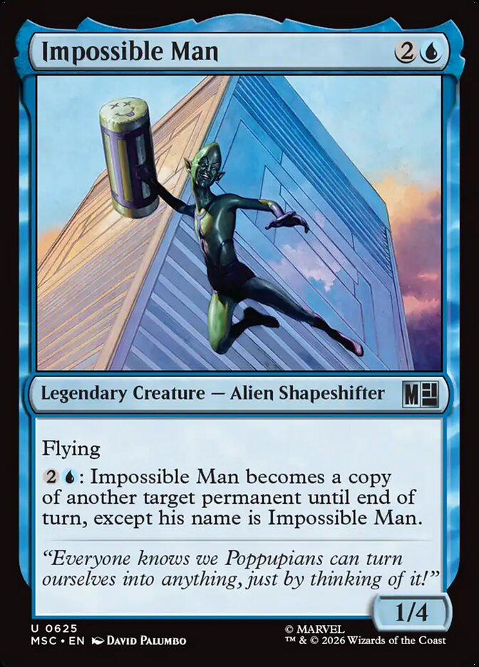 Impossible Man — Marvel Super Heroes Commander 625/866