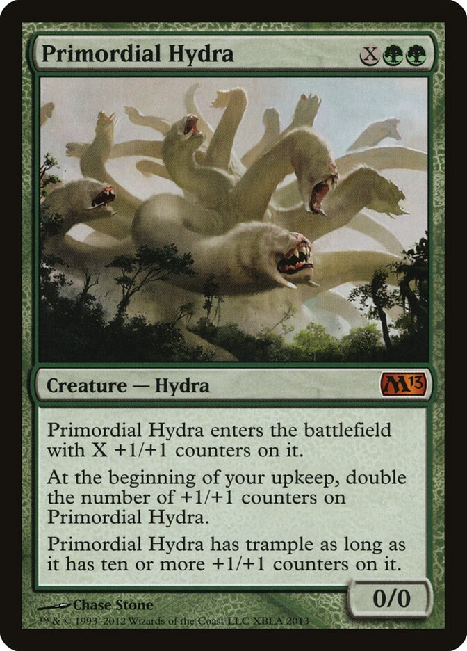 Primordial Hydra — Duels of the Planeswalkers 2013 Promos 1/3