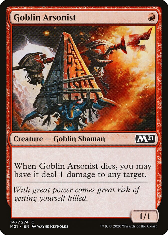 Goblin Arsonist — Core Set 2021 147/397