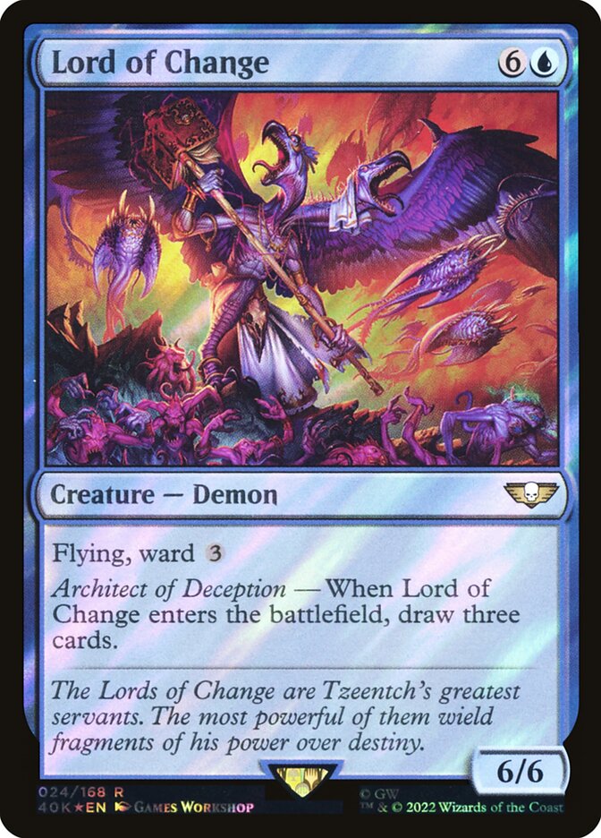 Lord of Change — Warhammer 40,000 Commander 24★/617