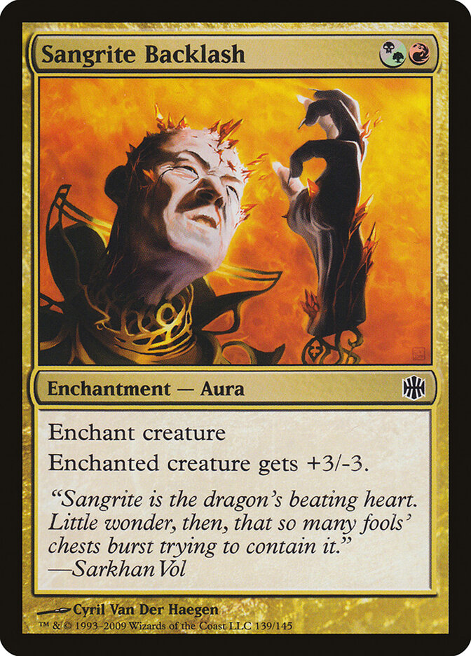 Sangrite Backlash — Alara Reborn 139/145