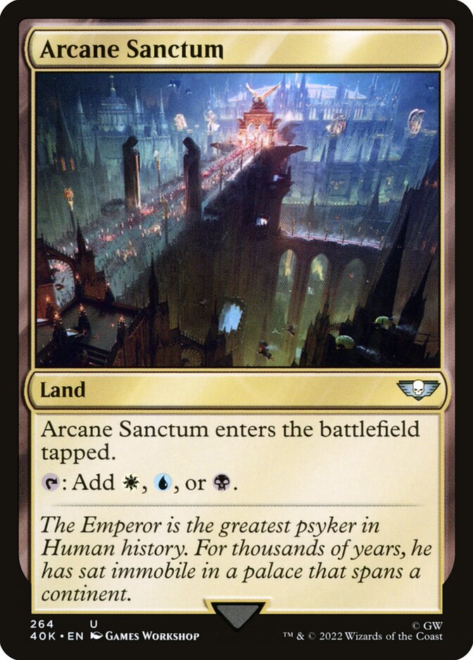 Arcane Sanctum — Warhammer 40,000 Commander 264/617