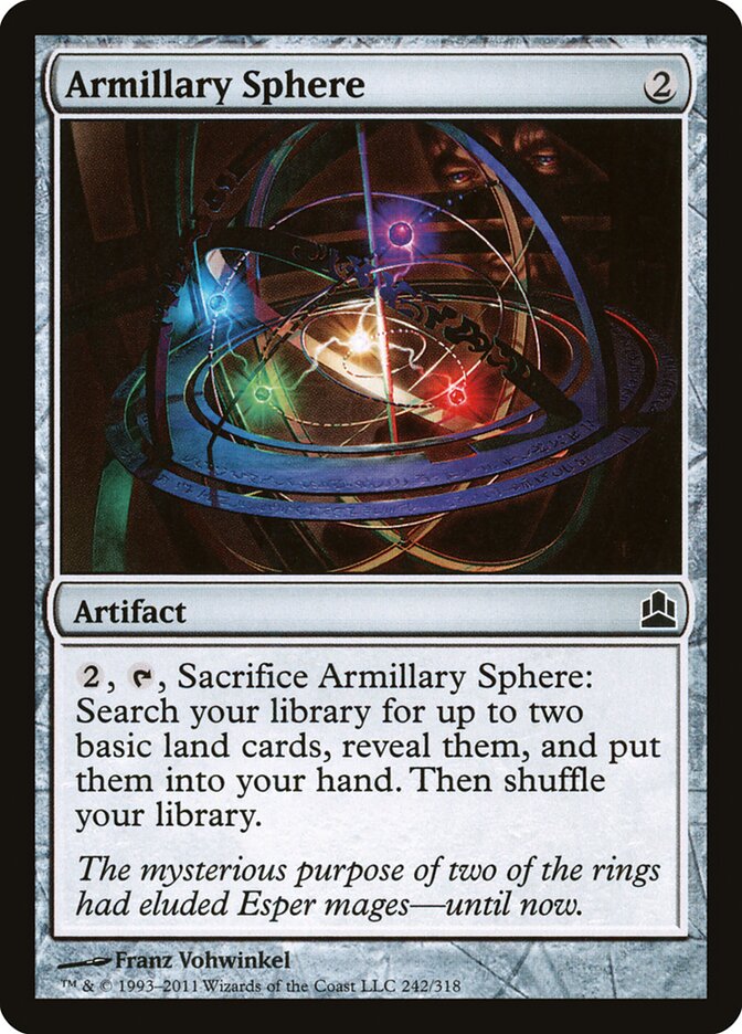 Armillary Sphere — Commander 2011 242/318