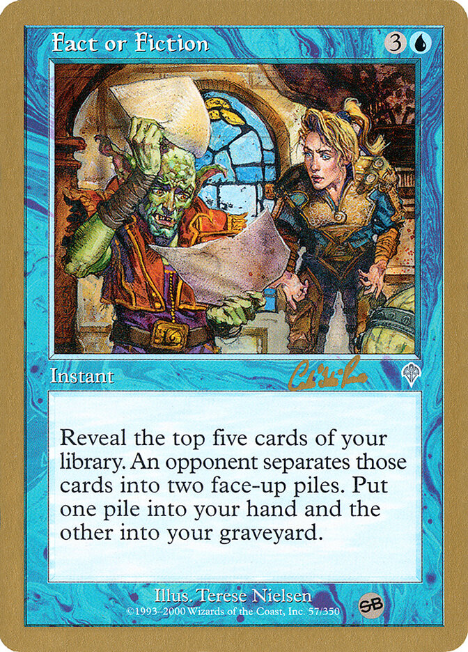 Fact or Fiction — World Championship Decks 2002 cr57sb/153