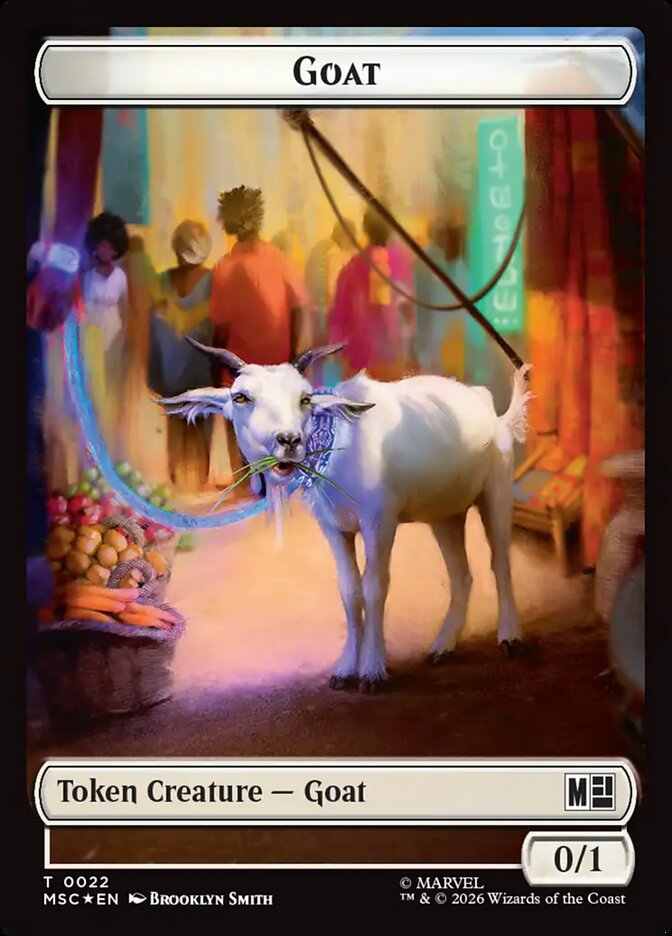 Goat — Marvel Super Heroes Commander Tokens 22/32