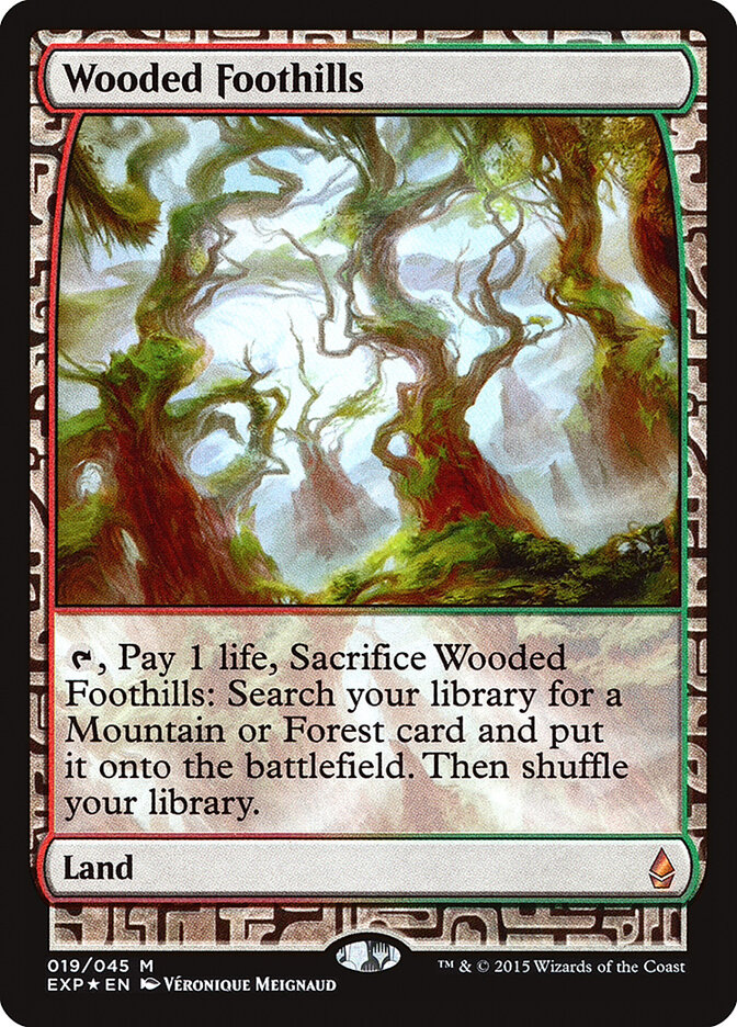 Wooded Foothills — Zendikar Expeditions 19/45