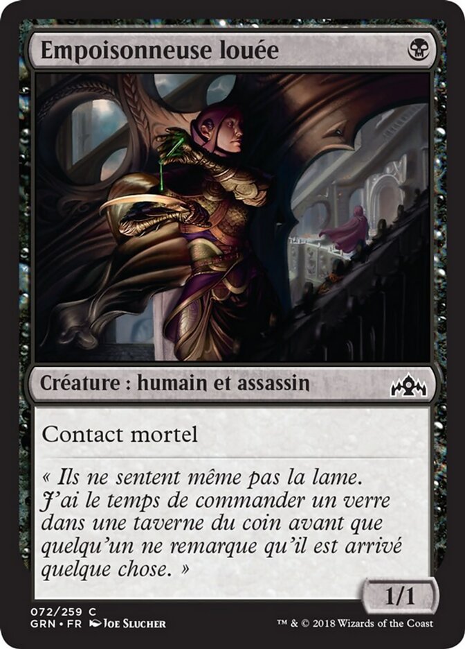 Empoisonneuse louée — Guilds of Ravnica 72/273
