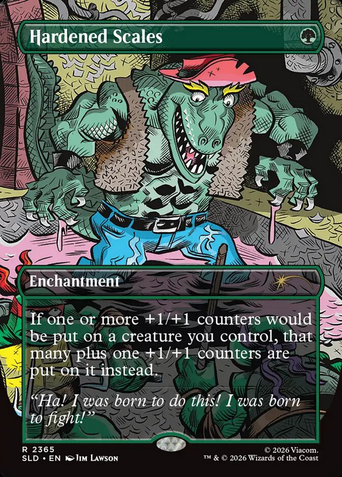 Hardened Scales — Secret Lair Drop 2365/2754
