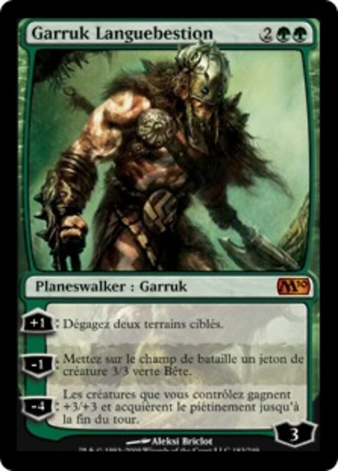 Garruk Languebestion — Magic 2010 183/249