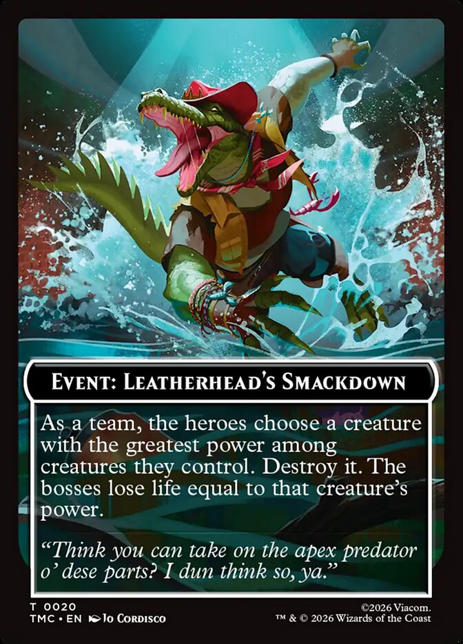 Event: Leatherhead's Smackdown — Teenage Mutant Ninja Turtles Eternal Tokens 20/31