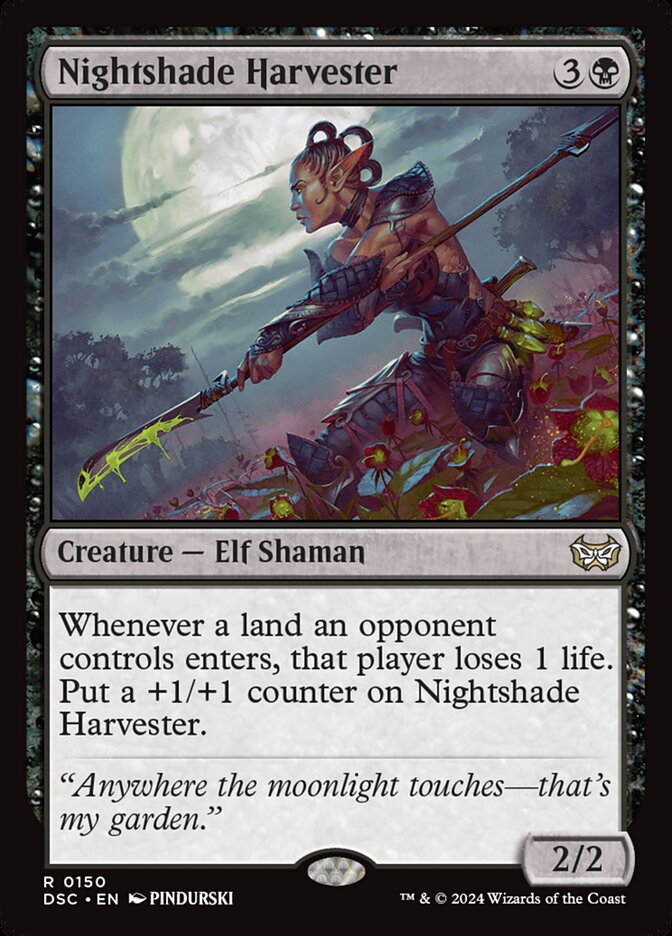 Nightshade Harvester — Duskmourn: House of Horror Commander 150/373