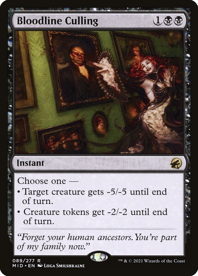Bloodline Culling — Innistrad: Midnight Hunt 89/398