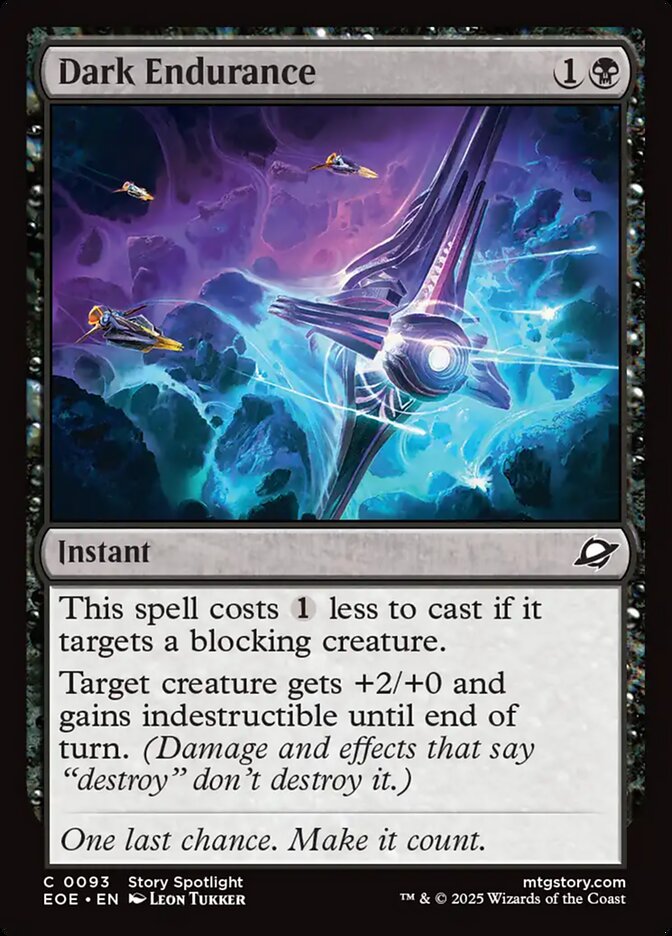 Dark Endurance — Edge of Eternities 93/399