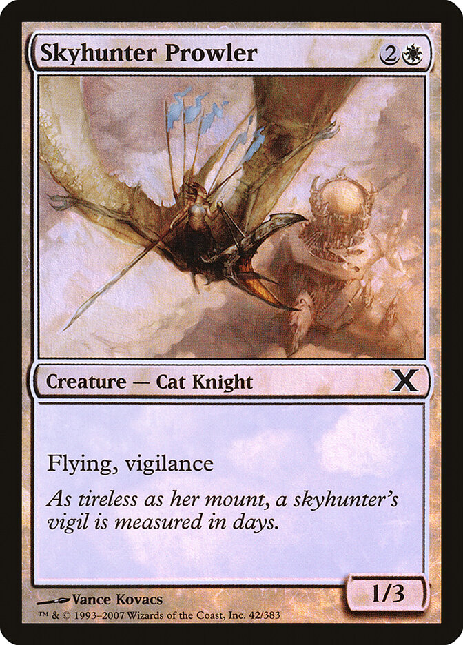 Skyhunter Prowler — Tenth Edition 42★/510