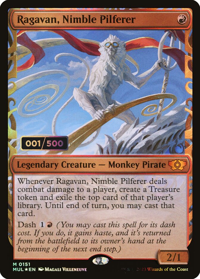 Ragavan, Nimble Pilferer — Multiverse Legends 151z/261