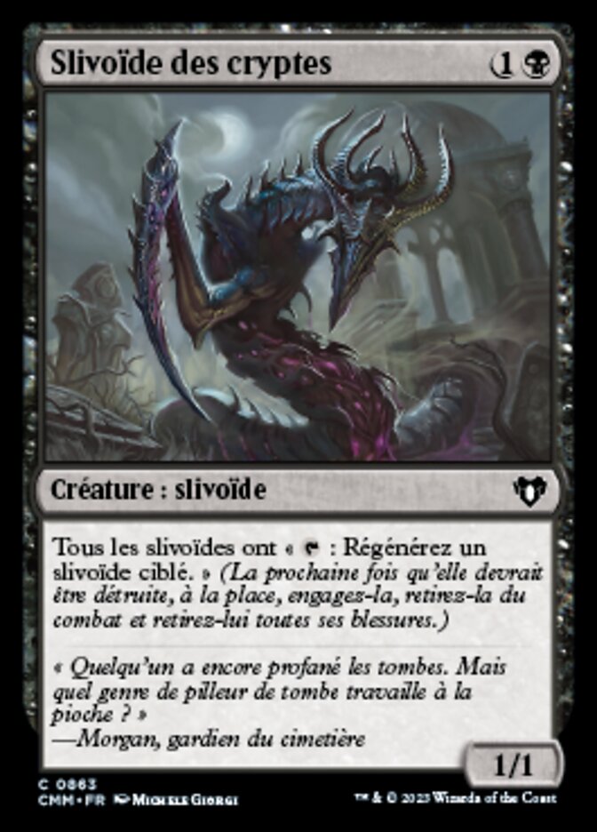 Slivoïde des cryptes — Commander Masters 863/1067