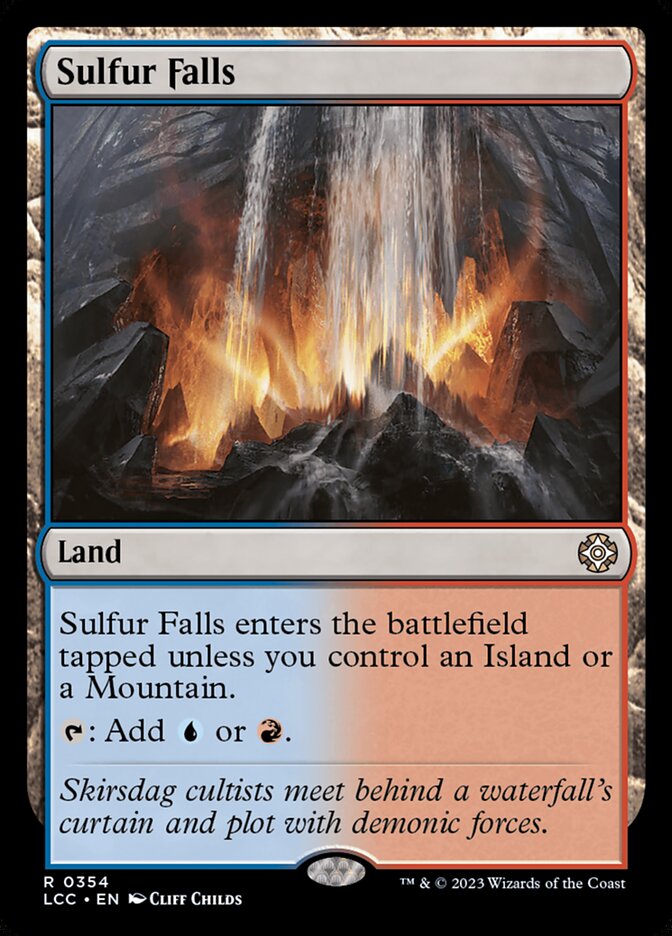 Sulfur Falls — The Lost Caverns of Ixalan Commander 354/370