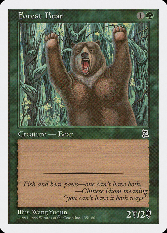 Forest Bear — Portal Three Kingdoms 135/180