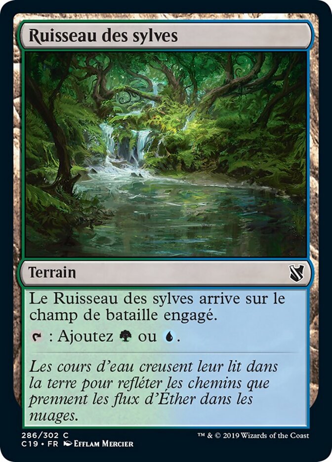 Ruisseau des sylves — Commander 2019 286/302