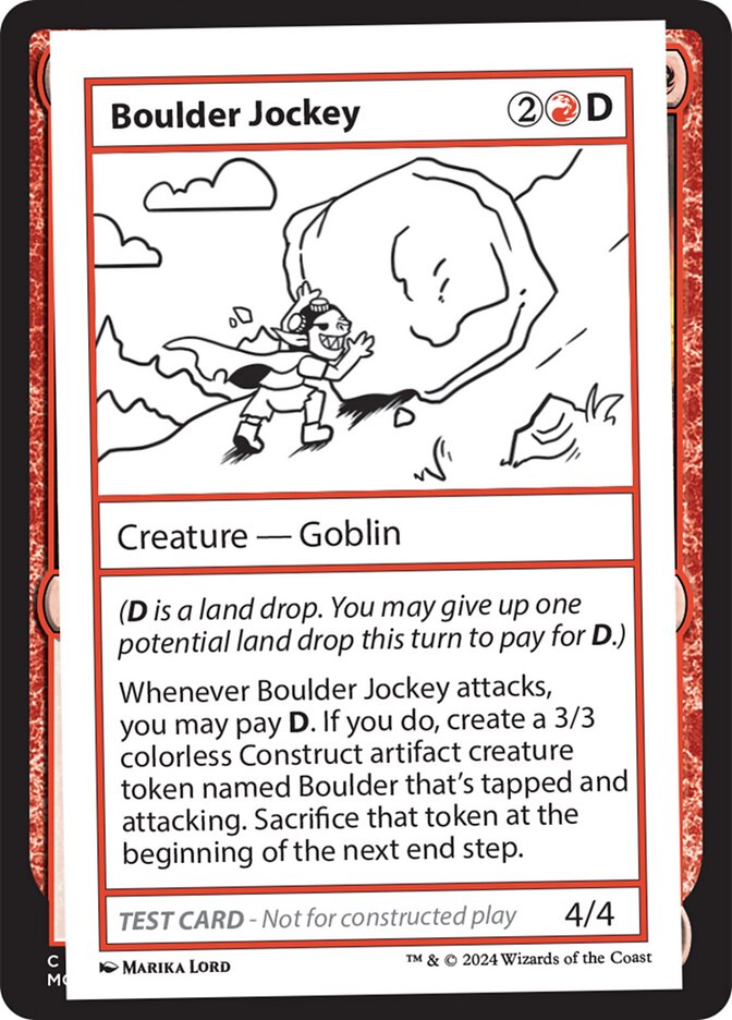 Boulder Jockey — Mystery Booster 2 560/385