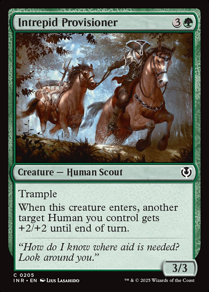 Intrepid Provisioner — Innistrad Remastered 205/495