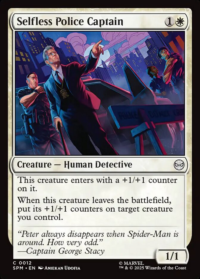 Selfless Police Captain — Marvel's Spider-Man 12/286