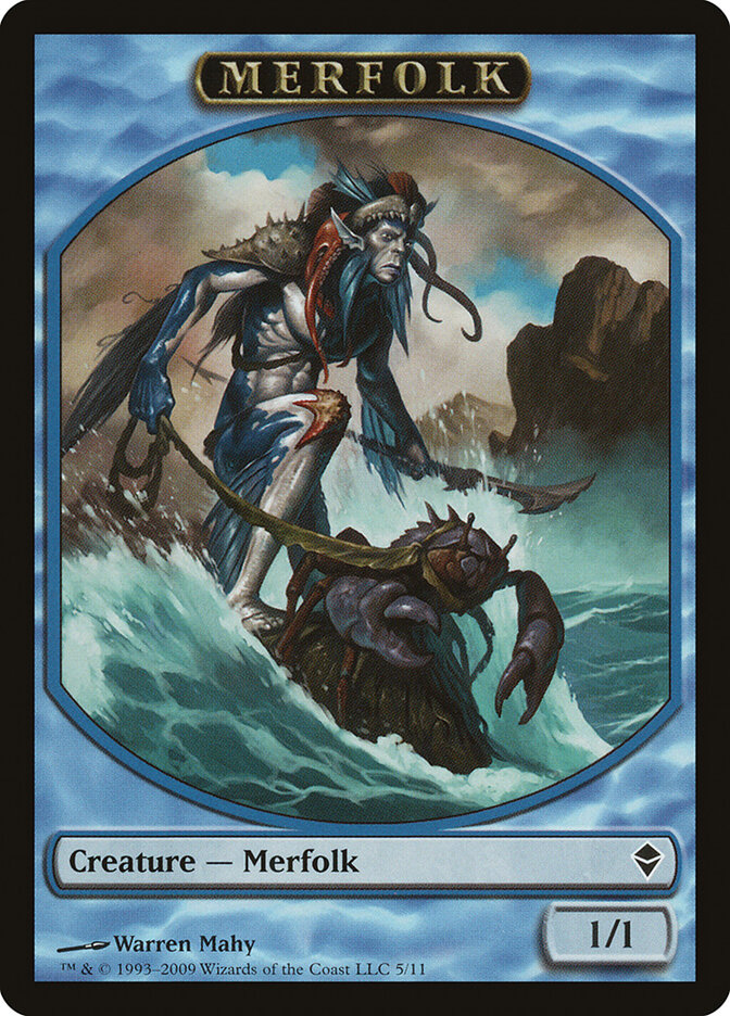 Merfolk — Zendikar Tokens 5/11