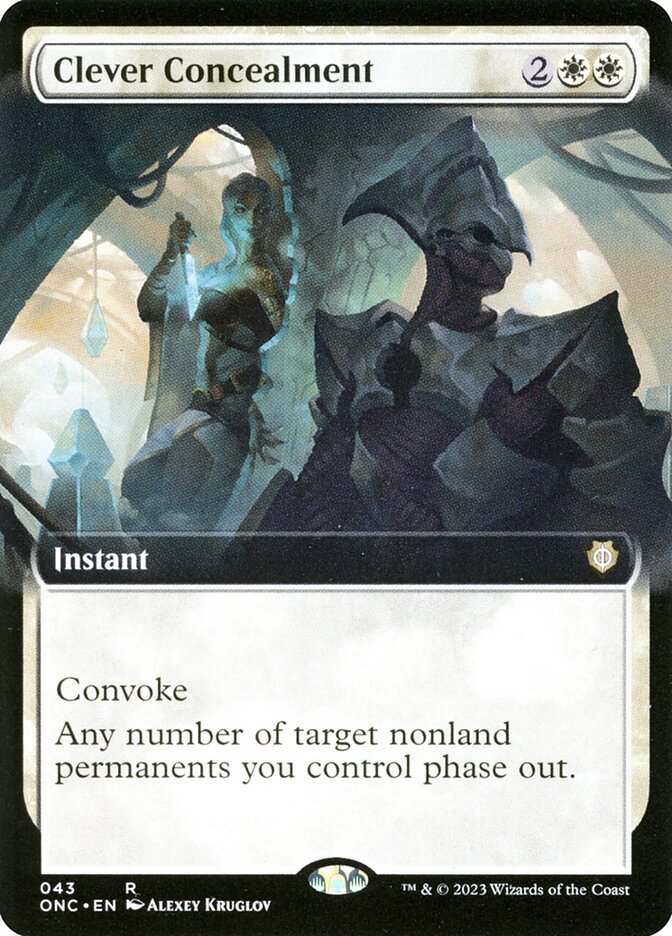 Clever Concealment — Phyrexia: All Will Be One Commander 43/174