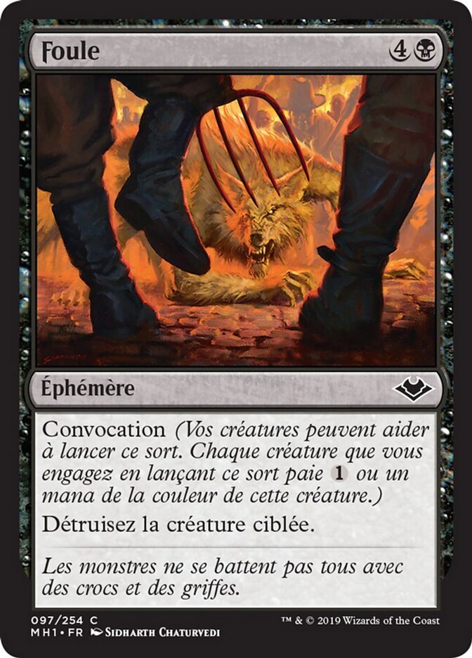 Foule — Modern Horizons 97/255