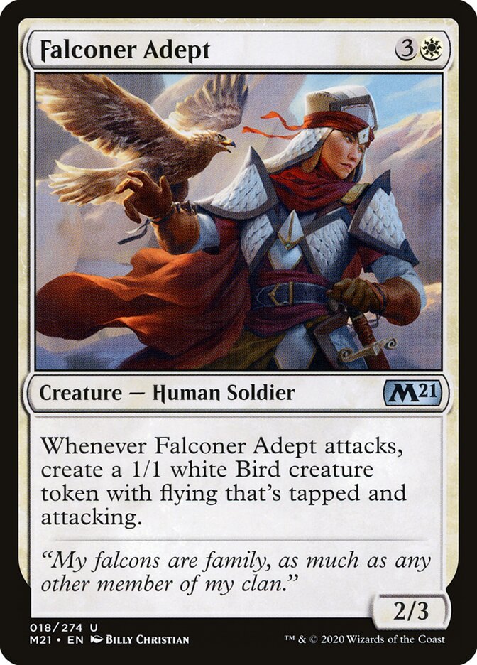Falconer Adept — Core Set 2021 18/397