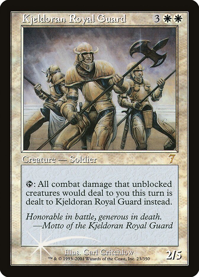 Kjeldoran Royal Guard — Seventh Edition 23★/708