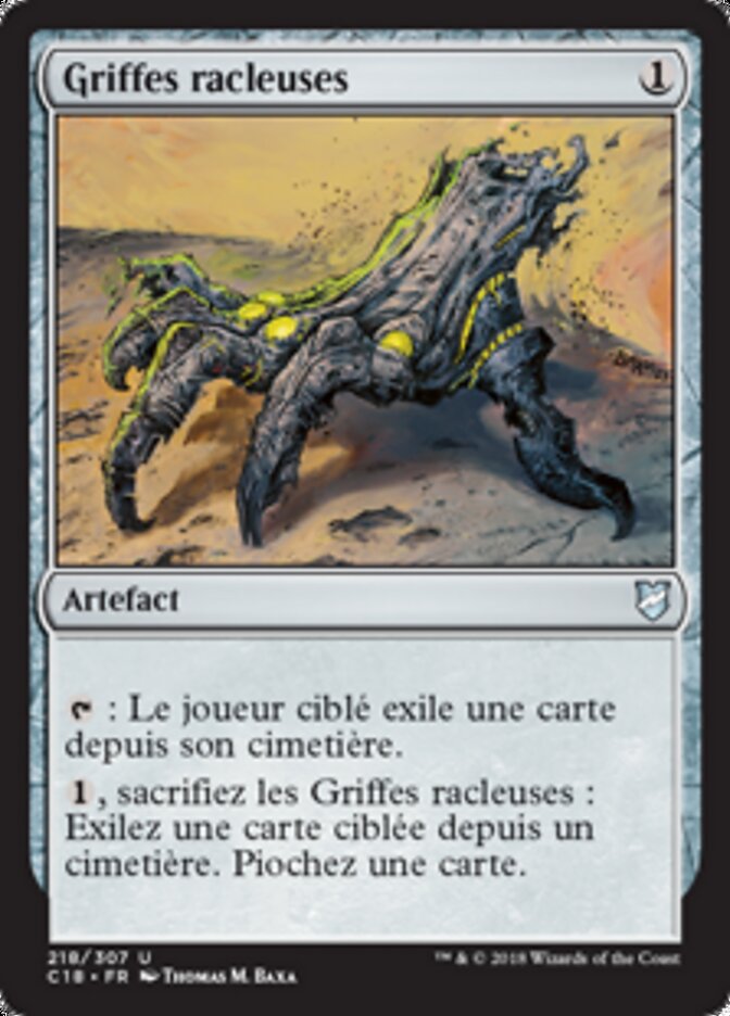 Griffes racleuses — Commander 2018 218/307