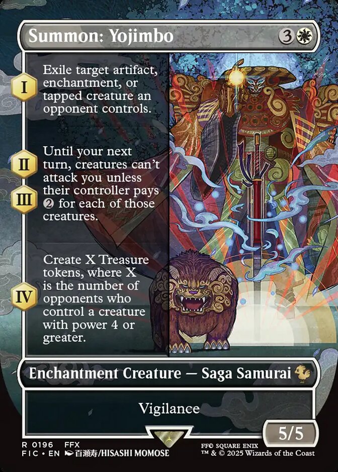 Summon: Yojimbo — Final Fantasy Commander 196/486